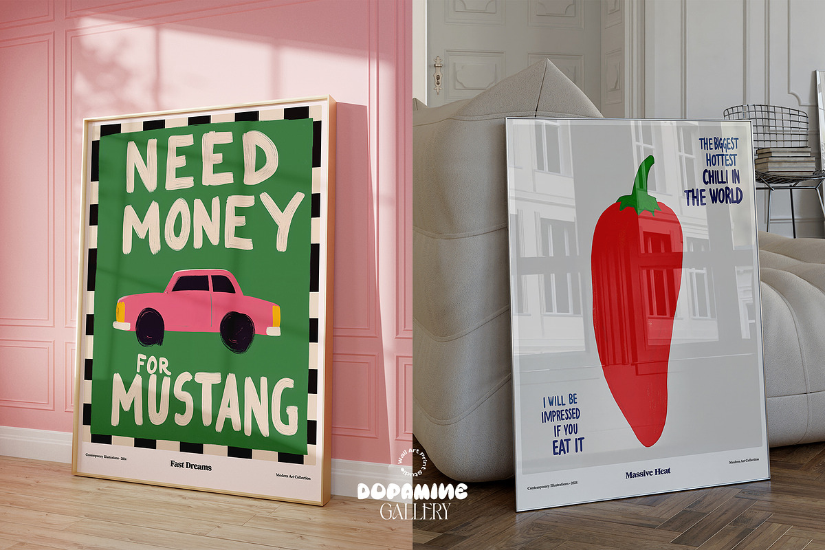 Dopamine Gallery Bundle 2, a Graphic by Wall Art Print Studio (Photo 13 of 38)