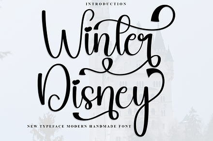Winter Disney, a Handwritten Font by FreshTypeINK
