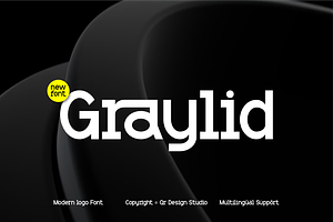 Graylid - Experimental Hybrid Font, a Sans Serif Font by QR Design Studio