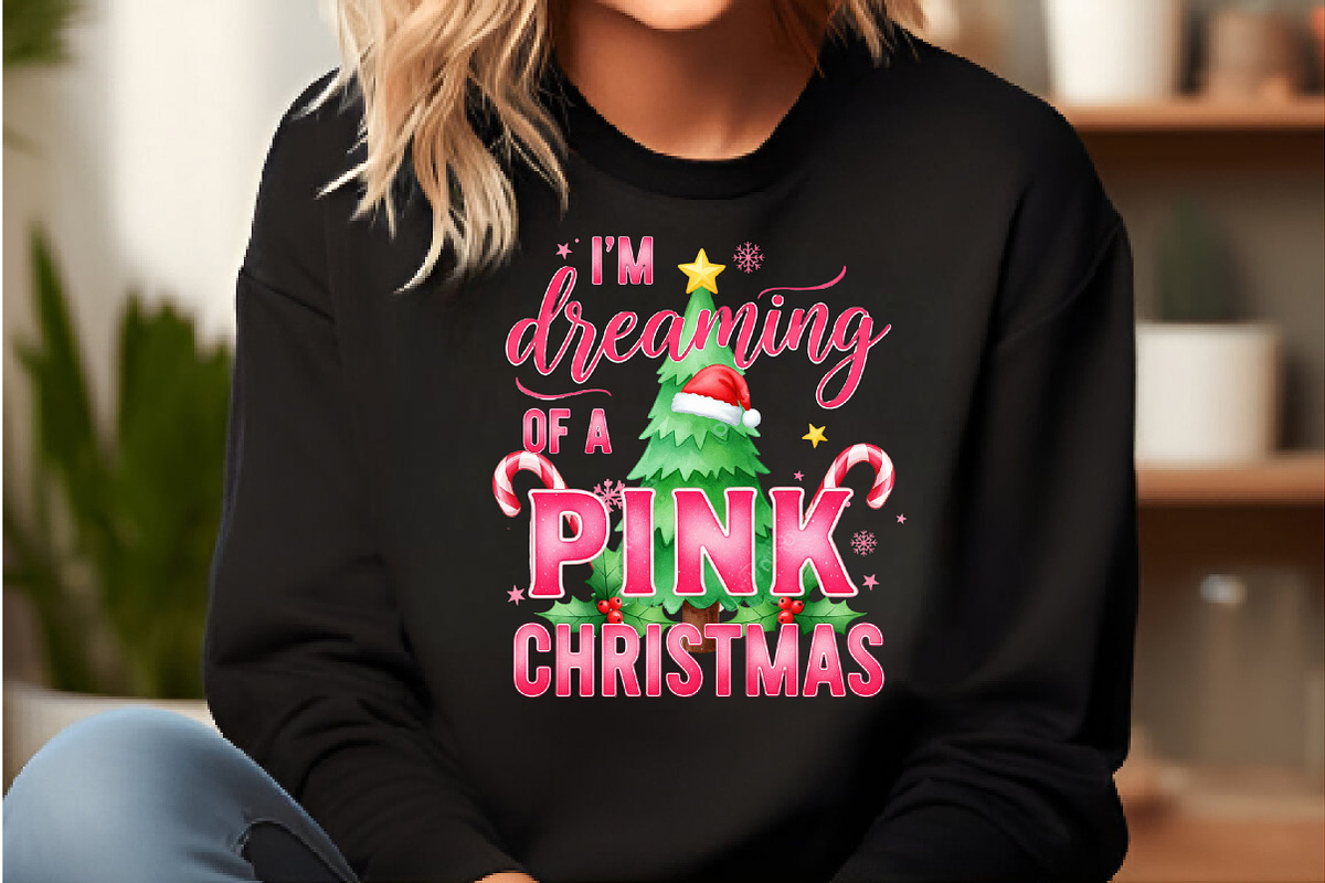i'm dreaming of a pink christmas, an Illustration by DreamCafeArt (Photo 3 of 6)
