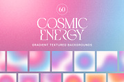 Cosmic Aura Gradient Backgrounds, a Texture Graphic by Studio K (Thumbnail 1 of 6)