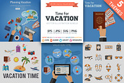Time for Vacation, a Technology Illustration by TAlex (Thumbnail 1 of 7)