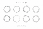 Junik Wreaths & Borders, a Work Illustration by Junik Studio (Thumbnail 2 of 4)