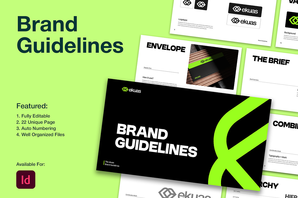 Brand Guideline Presentation Design