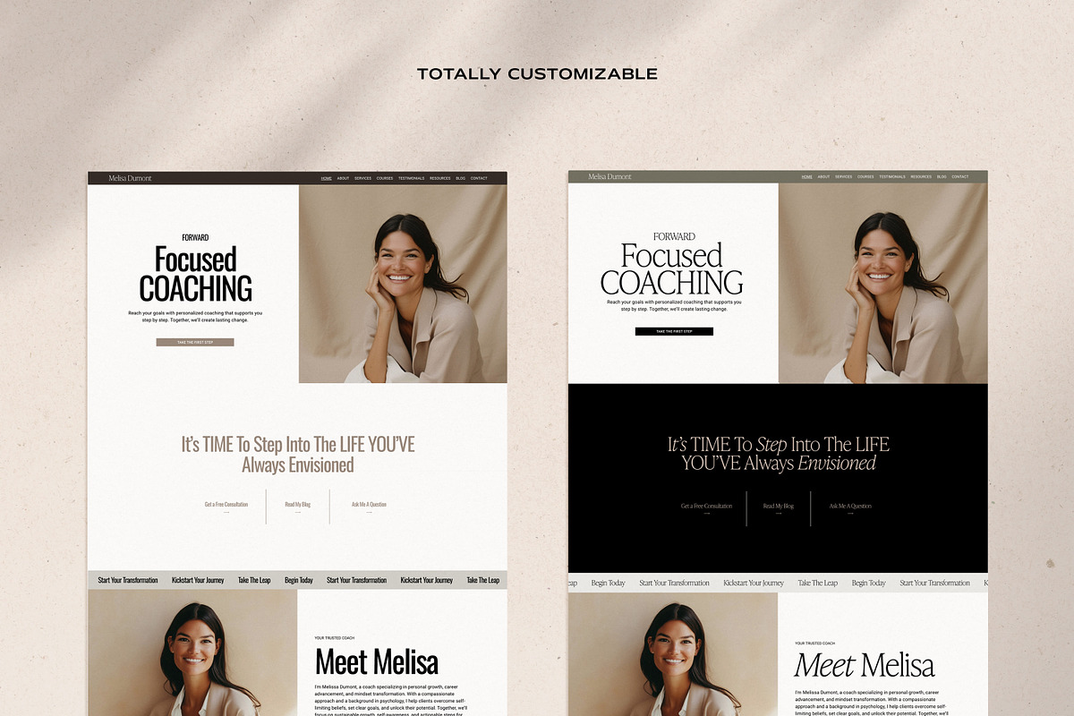 Squarespace 7.1 Website Template, a Squarespace Template by The Soft Voice (Photo 8 of 10)