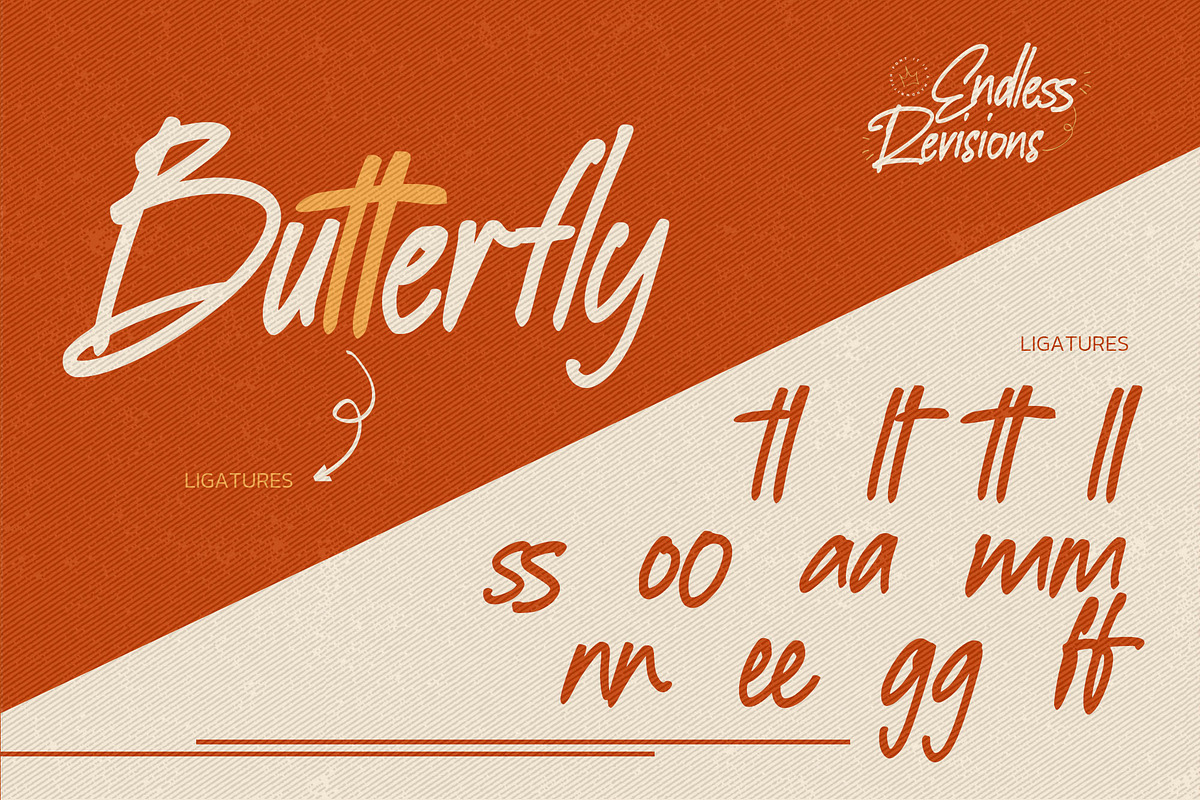 Endless Revisions - Handwritten Font, a Font by Gassstype (Photo 8 of 8)