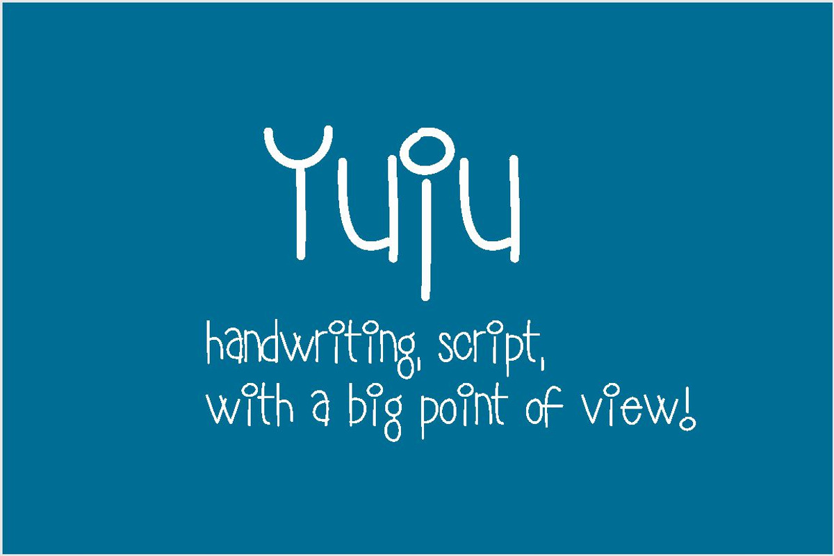 Yuju font