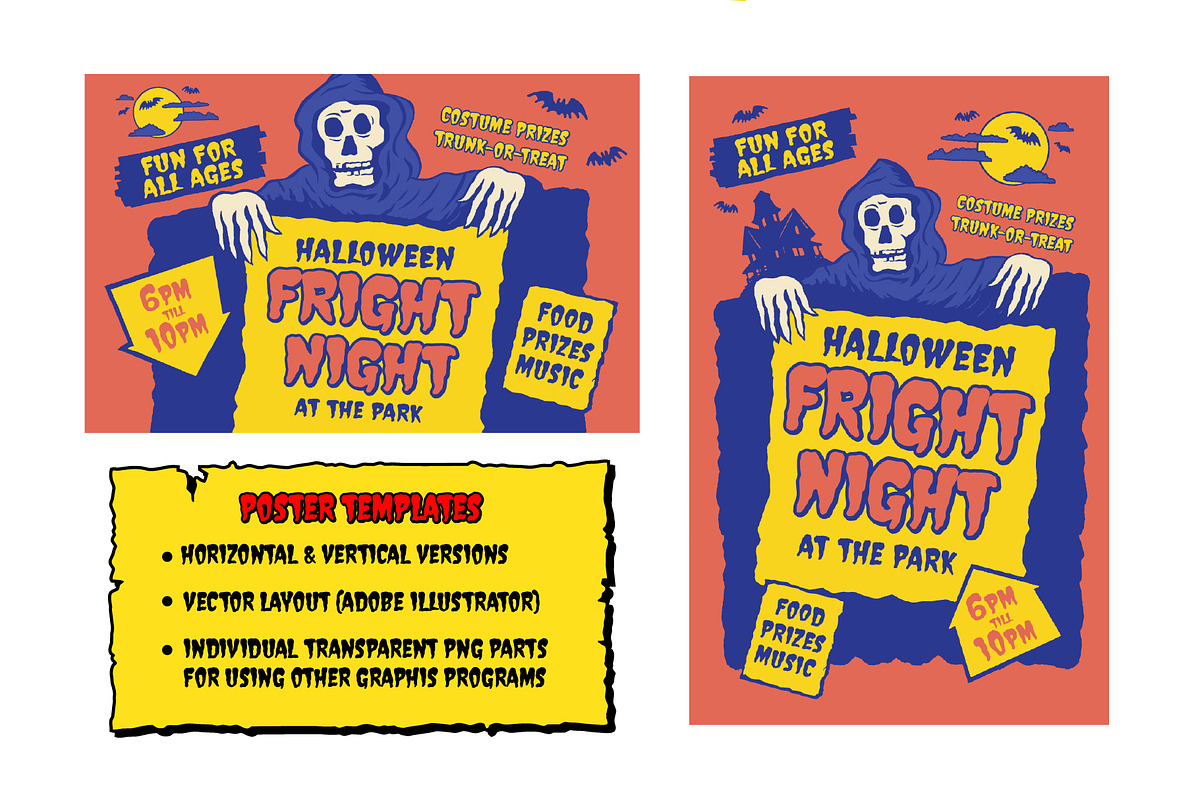 House of Spook Show Collection, a Handwritten Font by Paper Moon Graphic Supply (Photo 9 of 24)