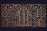 Art Deco Patterns, Frames, a Decorative Illustration by Marylia (Thumbnail 9 of 18)
