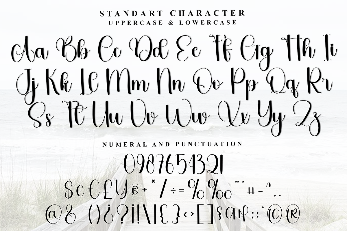 Benefit, a Handwritten Font by FreshTypeINK (Photo 4 of 8)