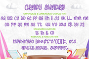 Candy Sunday | Display Font, a Handwritten Font by esamaradany (Thumbnail 7 of 8)
