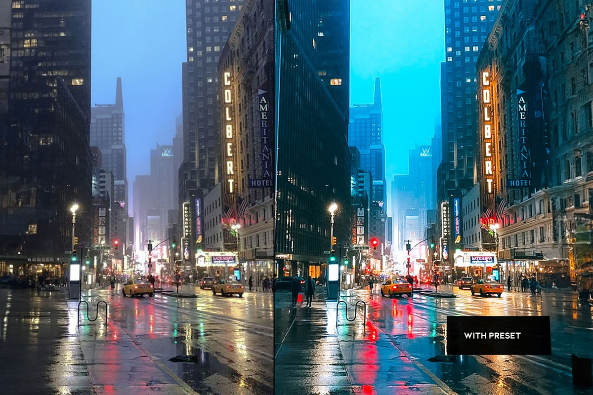Night Presets For Mobile and Desktop, a Preset Add-On by Hubzway (Photo 2 of 5)