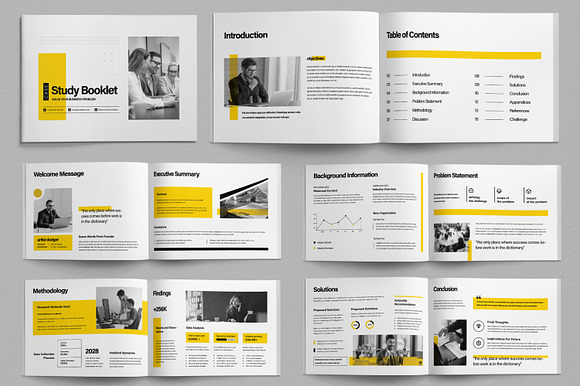 Case Study Booklet Design preview 5