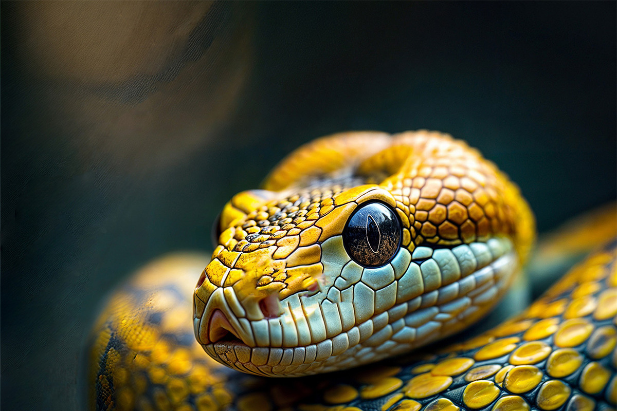 Vibrant Exotic Snake Portrait Pack, an Animal Illustration by StockVerse Creative (Photo 2 of 4)