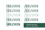 Holiday Present Fonts, a Font by 50Fox (Thumbnail 8 of 10)