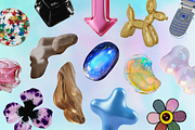 Enchanted Junk Drawer Collage Kit, an Object Graphic by Mystik Vision (Thumbnail 3 of 6)