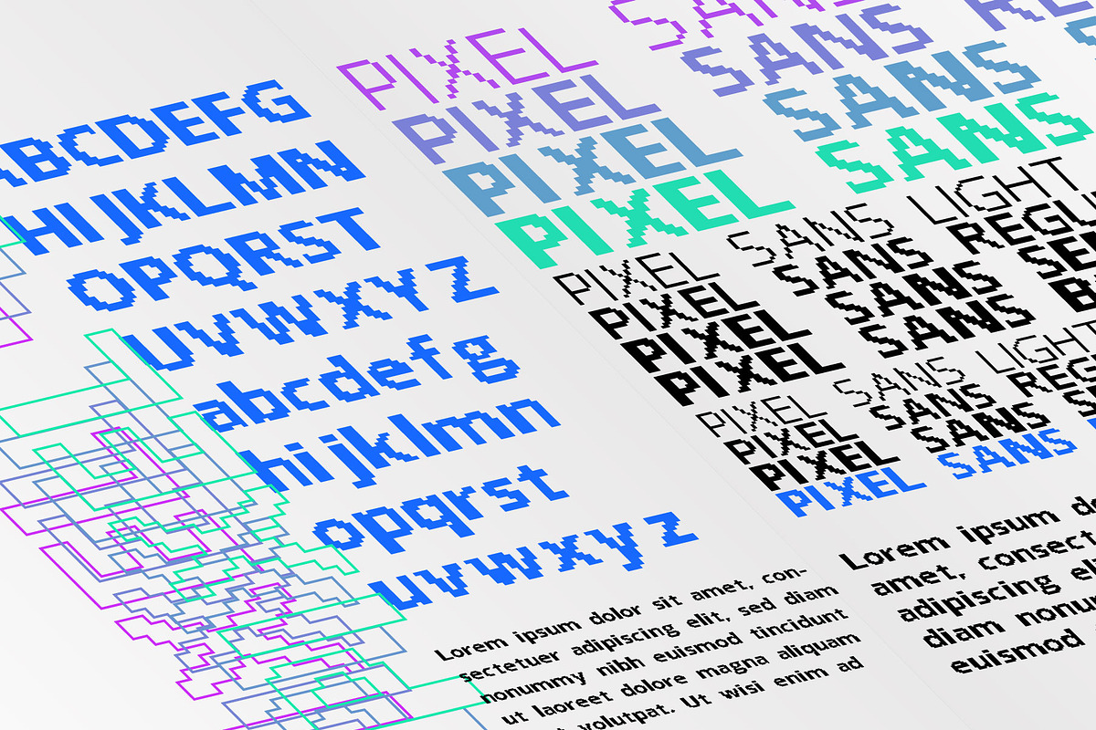 Pixel Sans Bold, a Slab Serif Font by cromatixclassroom (Photo 2 of 4)