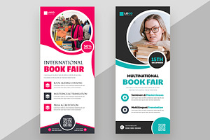 Book Fair Roll up Standee Banner