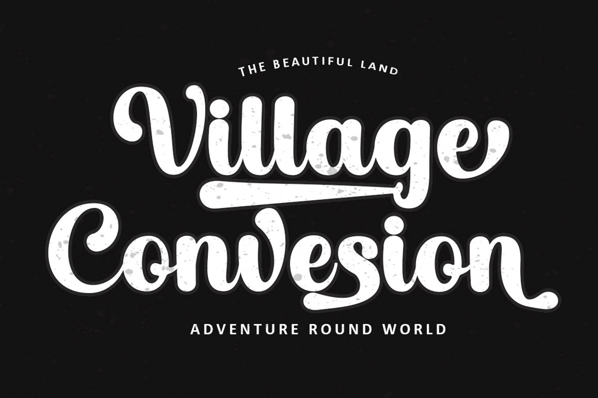 Vintage Chocolate Script, a Script Font by Madjack.font (Photo 7 of 10)