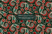 Paisley Seamless Arabesque Patterns, a Pattern Graphic by Red Ink (Thumbnail 2 of 7)