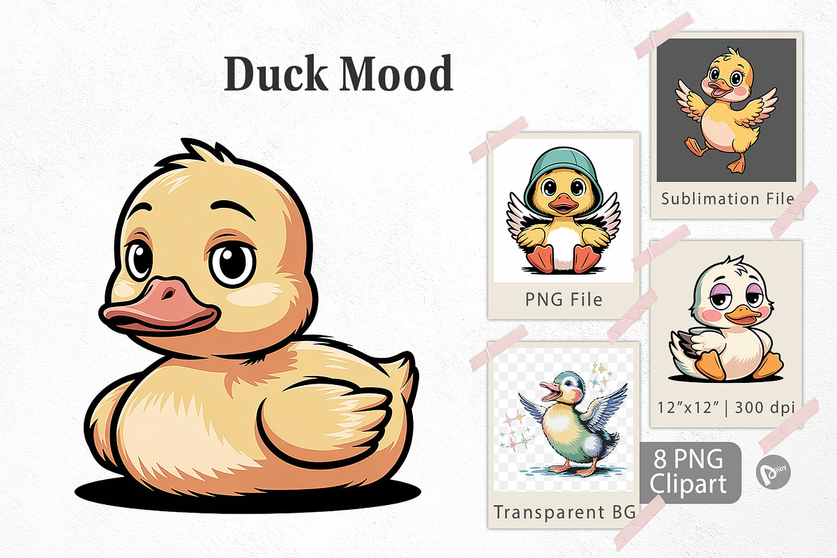 Duck Mood, a Graphic by Artnoy (Photo 1 of 5)