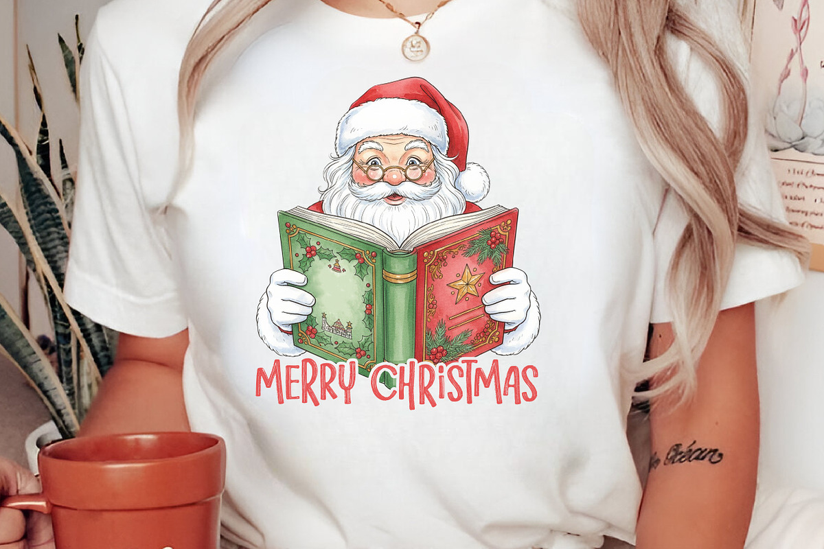 Merry Christmas, Santa Clause Png, an Illustration by Libby Wishes (Photo 3 of 8)
