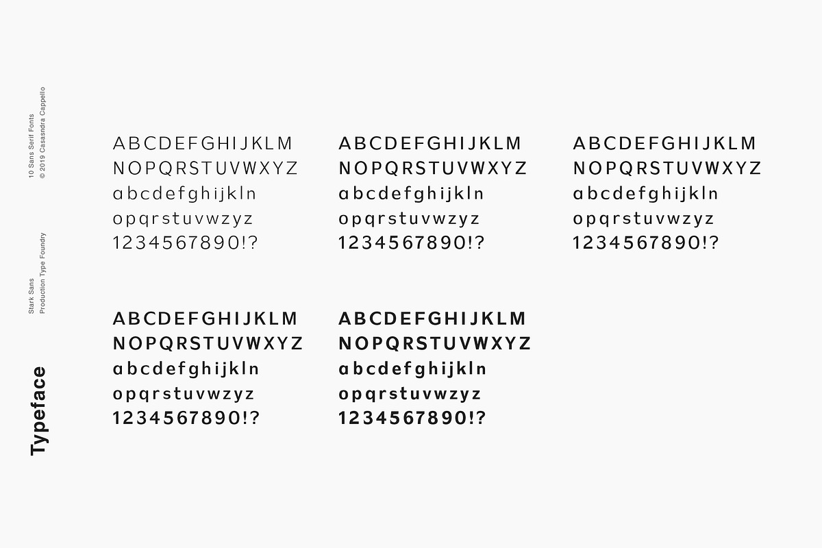Stark - A Modern Sans Serif preview 5