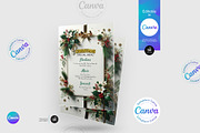 Christmas Menu Flyer Template, a Flyer Template by Aam360 (Thumbnail 2 of 3)