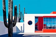 Modern Desert Architecture, an Object Illustration by StockVerse Creative (Thumbnail 2 of 4)
