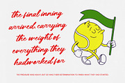Barlind Unther Bold Calligraphy, a Script Font by Letterena Studios Script (Thumbnail 6 of 10)