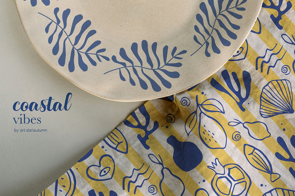 Coastal Vibe Clipart Set, an Object Illustration by Art Dari Autumn (Photo 13 of 15)