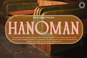 Hanoman - Serif Font Family, a Serif Font by Setara Langit CreativeStd (Thumbnail 1 of 11)
