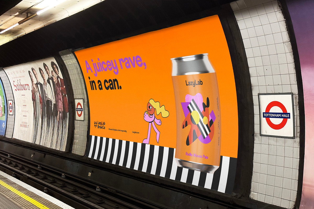 Underground Urban Billboard Mockup, an Advertising Mockup by MinalStudio (Photo 3 of 3)