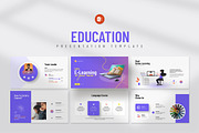 E-Learning Education Presentation, a Presentation Template by KreateTribe (Thumbnail 5 of 6)