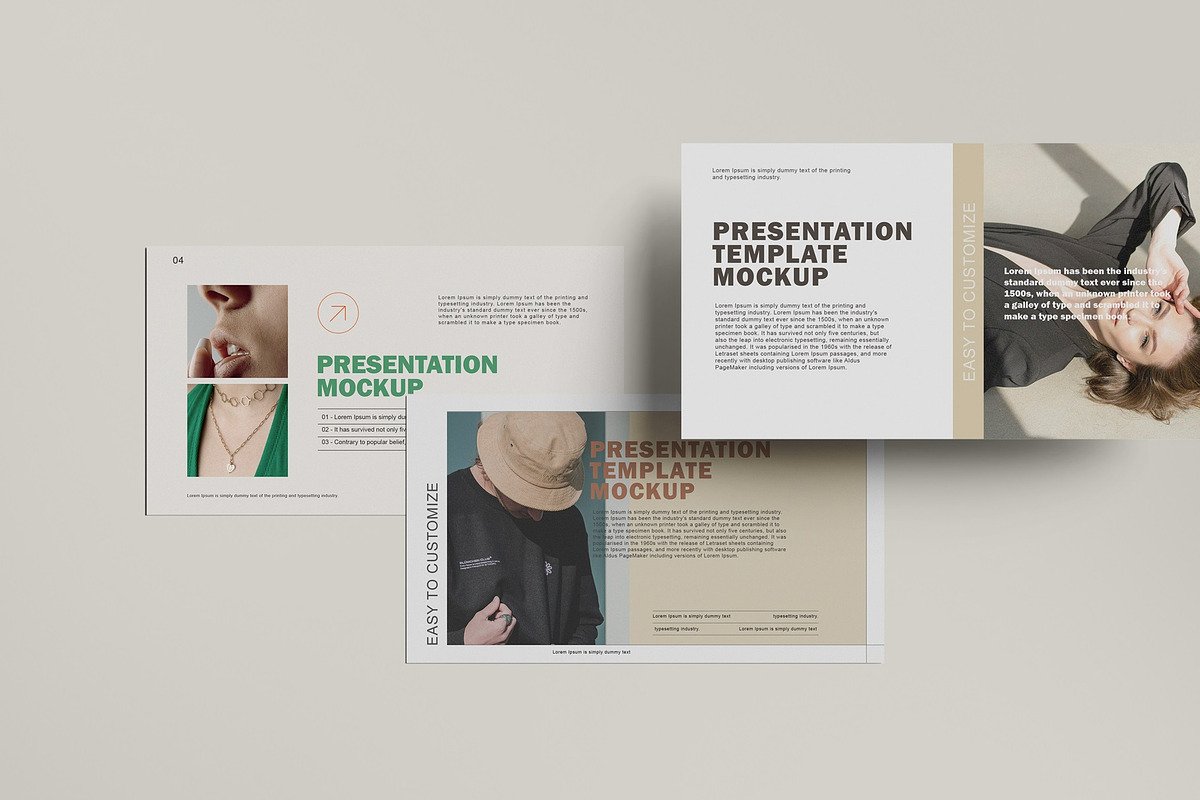 Slides Presentation Mockups, a Presentation Template by Tahtagraphic (Photo 2 of 17)