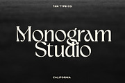 TAN - CALIFORNIA, a Serif Font by TanType (Thumbnail 4 of 16)
