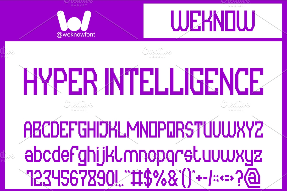 Invisible Thoughts font, a Font by weknow (Photo 2 of 8)