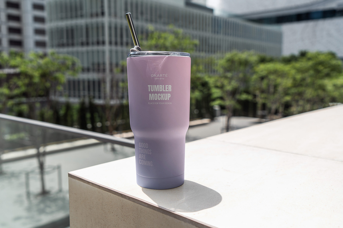 Tumbler Mockups To Go, a Cups & Container Mockup by Dikarte.Store (Photo 13 of 14)