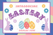 Eastery, a Font by caocastudio (Thumbnail 1 of 4)