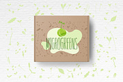 Microgreens Vector Set, an Object Illustration by ElenaKovalyova (Thumbnail 7 of 7)