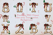Horror Christmas Bone Alphabets, a Seasonal Illustration by Ink Gallery (Thumbnail 3 of 5)
