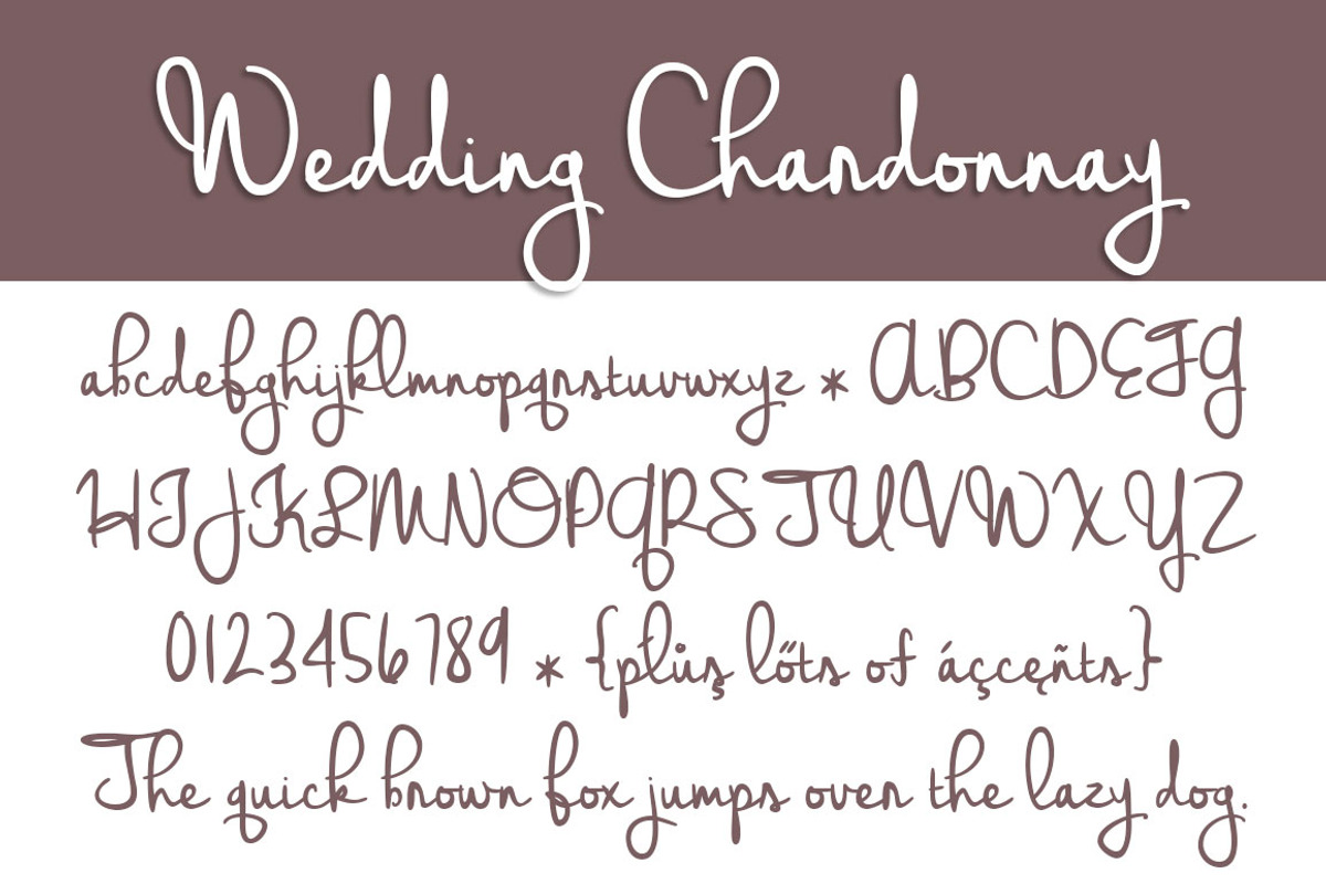 Wedding Chardonnay preview 2