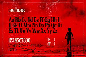 The Fright House Classic Horror Font