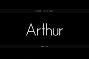 Arthur Elegant Sans, a Sans Serif Font by Design Stag (Thumbnail 1 of 4)