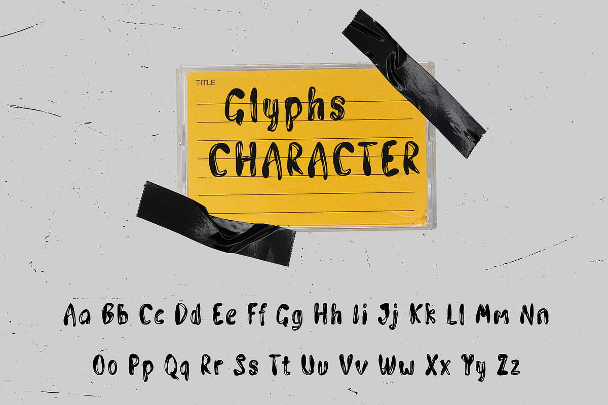 Vox Sleve A Stylish Display Font, a Handwritten Font by Tera Asset Garage (Photo 2 of 6)