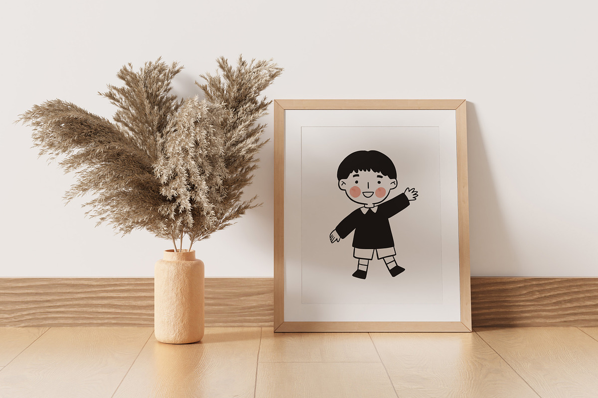 Kindergarten Kids elements bundle, a Person Illustration by RizkaNurfazrina (Photo 3 of 6)