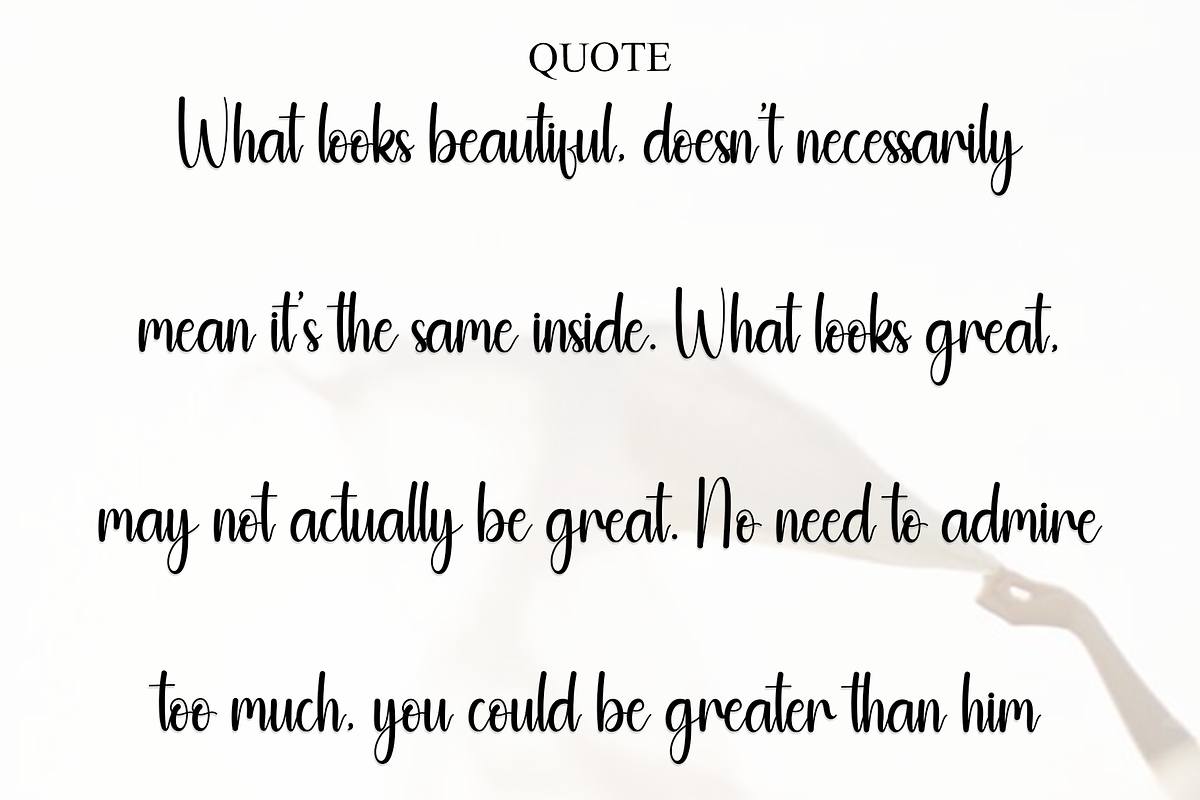 Fancy, a Handwritten Font by InermediaSTUDIO (Photo 4 of 8)