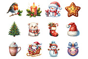 Cute Christmas, an Illustration by Design Market (Thumbnail 3 of 3)