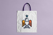 Bold Patriotic Eagle Logo Symbol, a Branding & Logo Template by Vectorium Studio (Thumbnail 2 of 2)