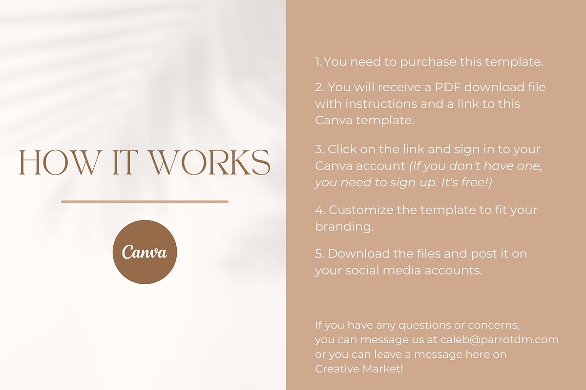 Instagram Templates - Luxury Picnics, a Social Media Template by Parrot Designs (Photo 8 of 8)